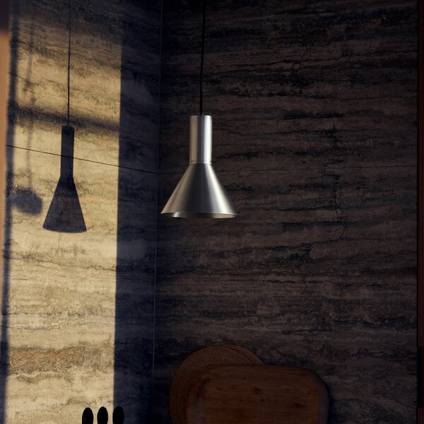 Lampa Wisząca FRANDSEN, Lyss, ściemnialny, metaliczny, salon, aluminium, design