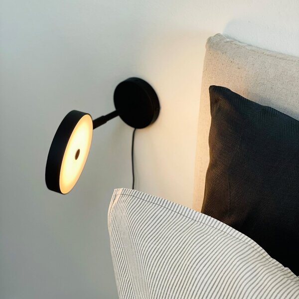 Lampa Ścienna Dyberg Larsen, Starlight, ściemnialny, czarny, salon, metal, design