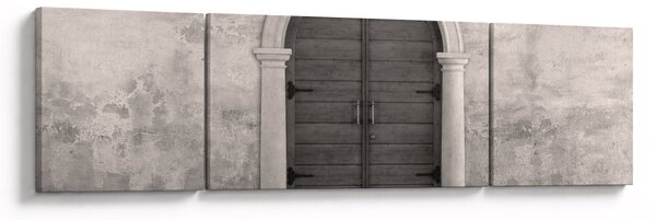 Obraz - Tajemnicze drzwi (170x50 cm)