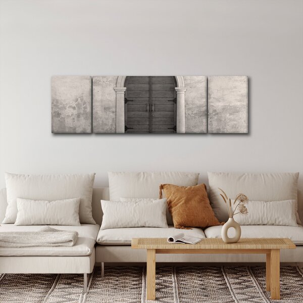 Obraz - Tajemnicze drzwi (170x50 cm)