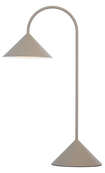 Zewnętrzna Lampa FRANDSEN, Grasp, ściemnialny, szary, balkon, metal, design