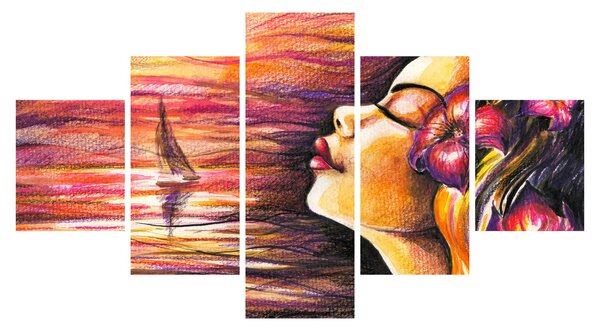 Obraz - Wspomnienia lata (125x70 cm)