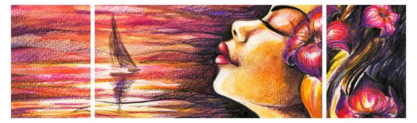 Obraz - Wspomnienia lata (170x50 cm)