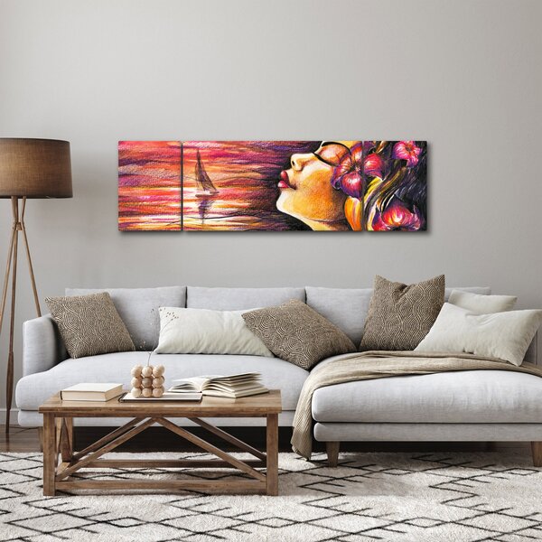 Obraz - Wspomnienia lata (170x50 cm)