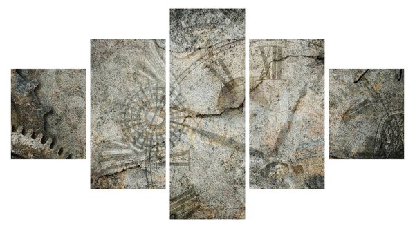Obraz - Upływ czasu (125x70 cm)