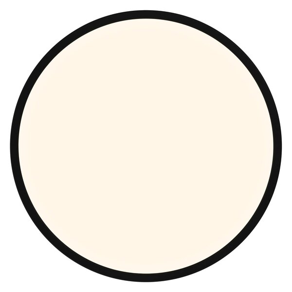 Nordlux Inteligentna lampa sufitowa Oja Smart, możliwość ściemniania, czarny, kuchnia, tworzywo sztuczne