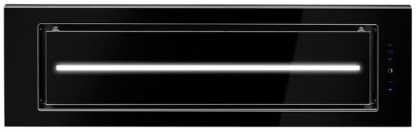 Okap AFRELLI Prima Glass Centrale 90 Czarny 526m3/h 60dB klasa B Timer