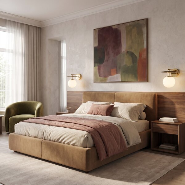 LAMPA ŚCIENNA KINKIET LOFT CZARNO-ZŁOTA DALTONA