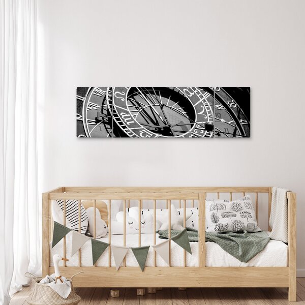 Obraz - Zegar astronomiczny, Praga, Czechy (170x50 cm)