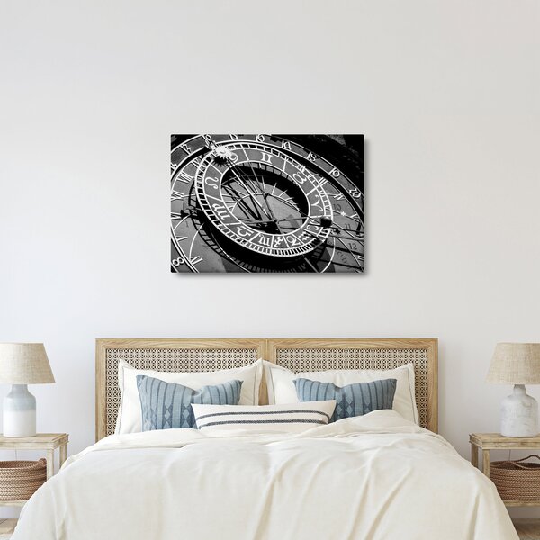 Obraz - Zegar astronomiczny, Praga, Czechy (70x50 cm)