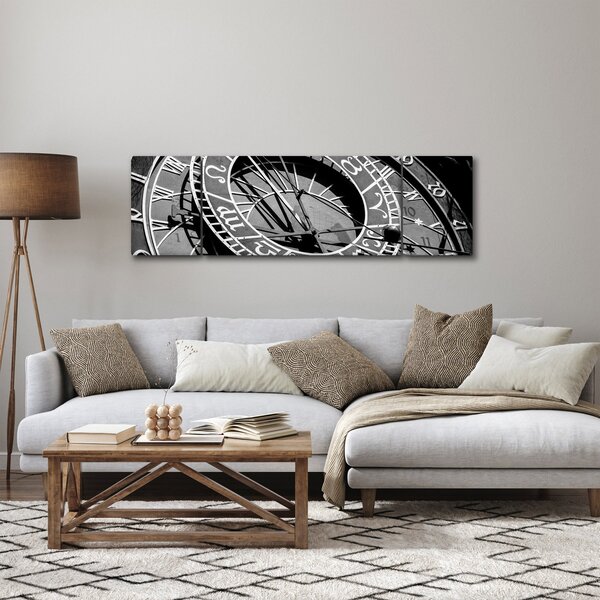 Obraz - Zegar astronomiczny, Praga, Czechy (170x50 cm)