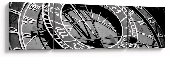 Obraz - Zegar astronomiczny, Praga, Czechy (170x50 cm)