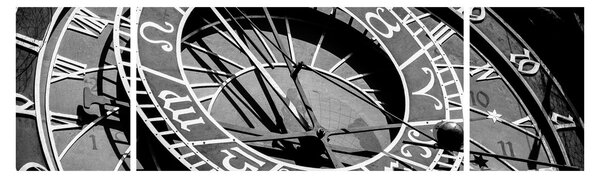 Obraz - Zegar astronomiczny, Praga, Czechy (170x50 cm)
