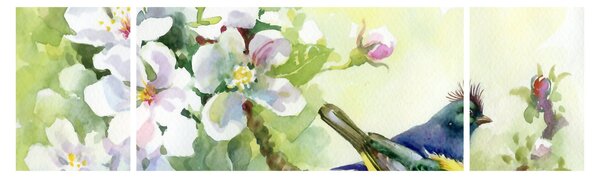Obraz - Wiosna (170x50 cm)