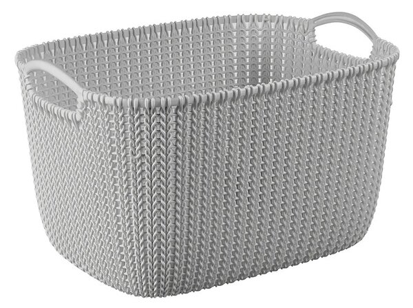 Koszyk CURVER Knit L 82025 Szary