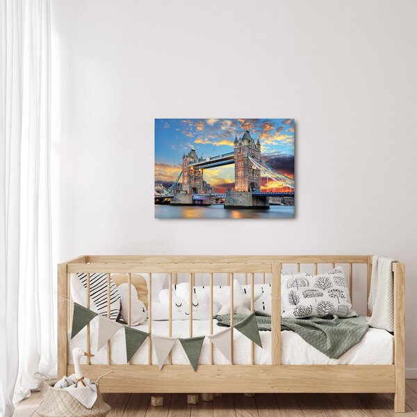 Obraz - Tower Bridge, Londyn, Anglia (70x50 cm)