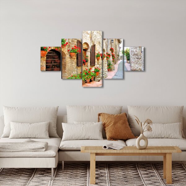 Obraz - Malownicza włoska aleja (125x70 cm)