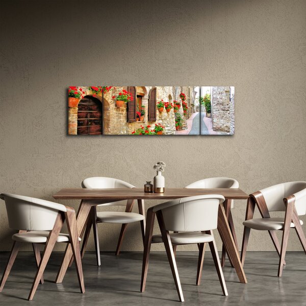 Obraz - Malownicza włoska aleja (170x50 cm)