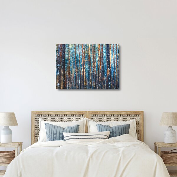 Obraz - Zimowy las (70x50 cm)