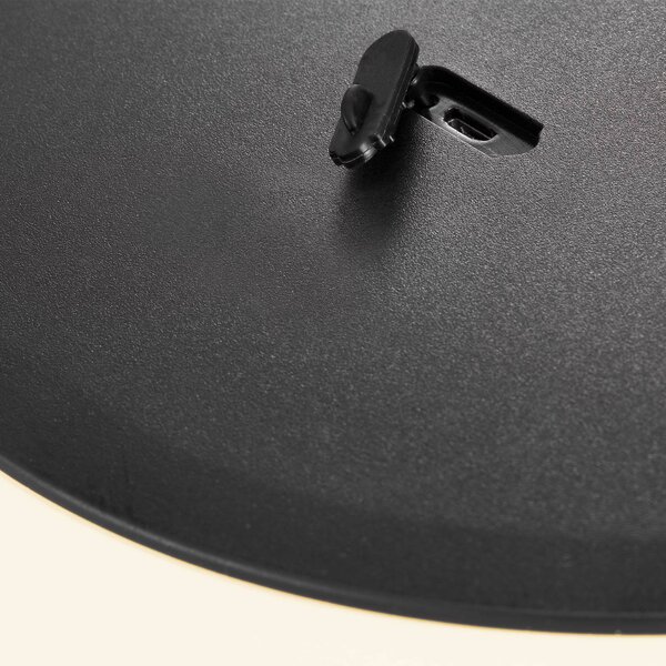 Nordlux Lampa stojąca LED Kettle Tripod Metal, klosz 36 cm Kettle, możliwość ściemniania, metal, design