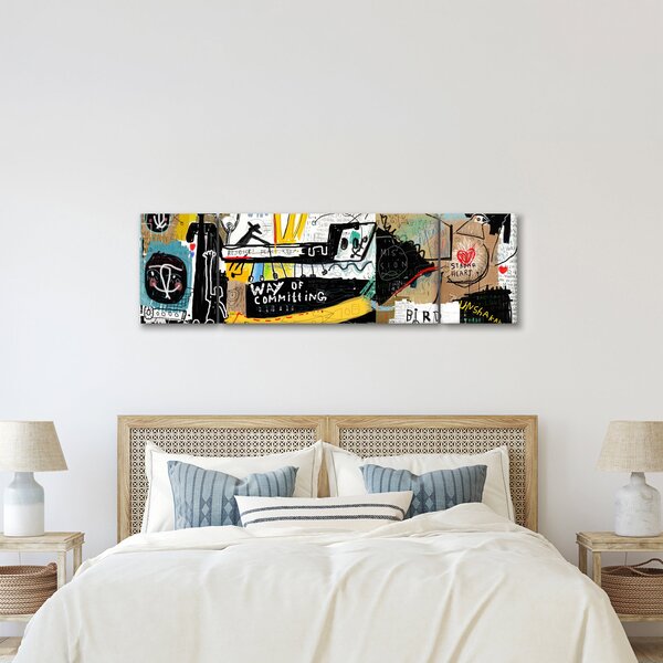 Obraz - Graffiti (170x50 cm)