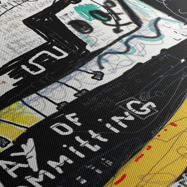 Obraz - Graffiti (170x50 cm)