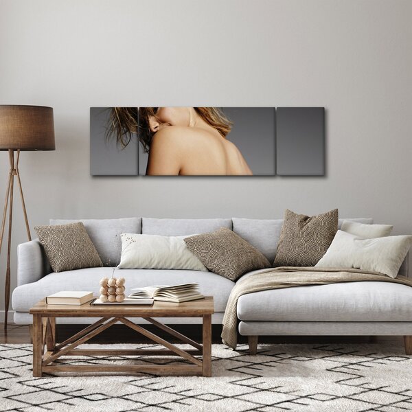 Obraz kąpiącej się kobiety (170x50 cm)