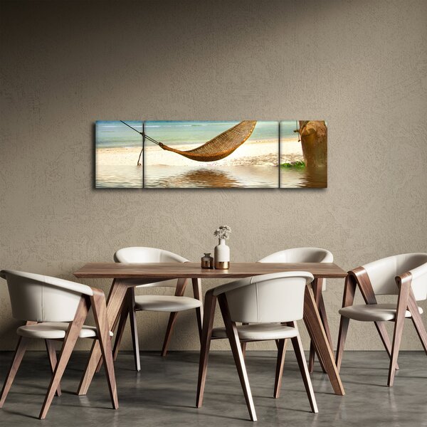 Obraz - Relaks na plaży (170x50 cm)