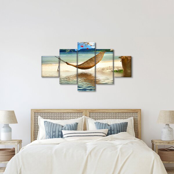 Obraz - Relaks na plaży (125x70 cm)