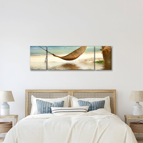 Obraz - Relaks na plaży (170x50 cm)