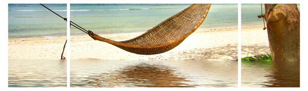 Obraz - Relaks na plaży (170x50 cm)