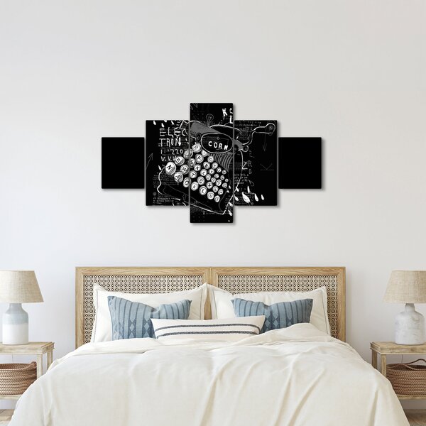 Obraz - Rysunek w stylu Banksy (125x70 cm)