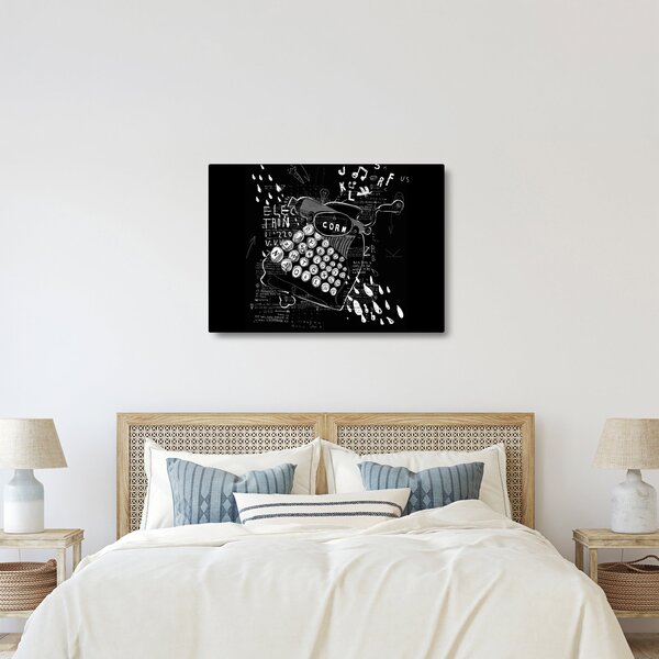 Obraz - Rysunek w stylu Banksy (70x50 cm)