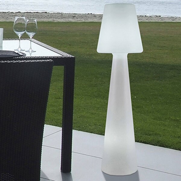 Newgarden Lampa stojąca Lola wysokość 110 cm ciepła biel, biały / opal, tworzywo sztuczne, nowoczesny