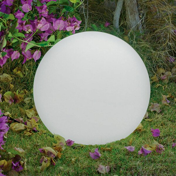 Newgarden Lampa stojąca Buly, Ø 20 cm Buly, biały / opal, tworzywo sztuczne, nowoczesny