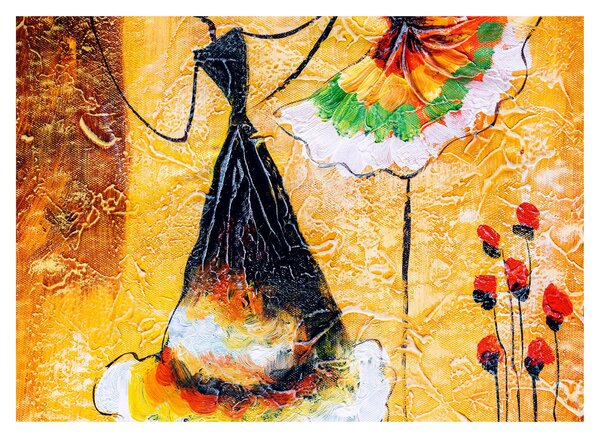 Obraz - Tańczące baletnice, obraz olejny (70x50 cm)