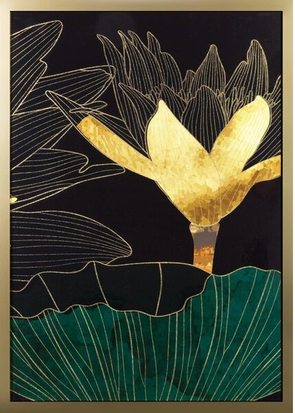 Obraz EUROFIRANY 484C 53 x 73 cm Zielony