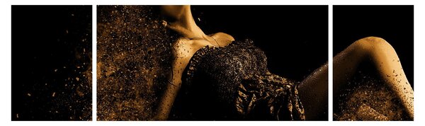 Obraz - Kobieta ze złota (170x50 cm)