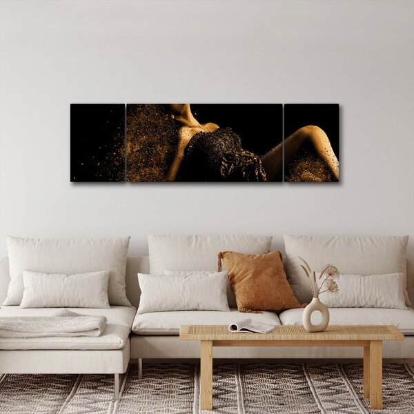 Obraz - Kobieta ze złota (170x50 cm)