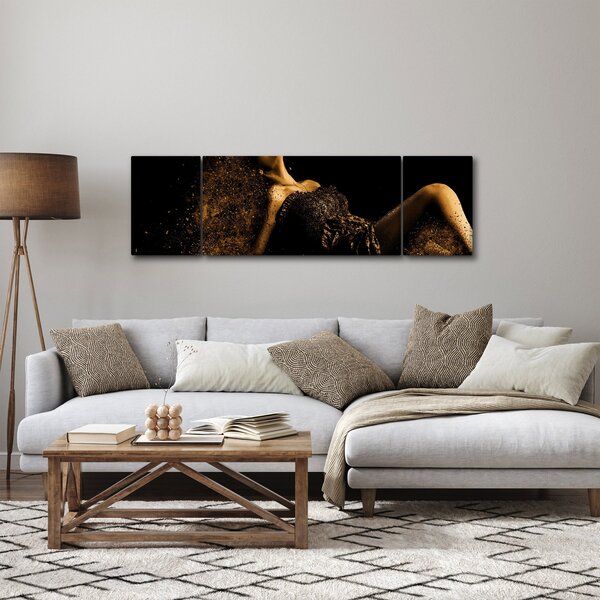 Obraz - Kobieta ze złota (170x50 cm)