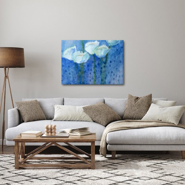 Obraz - Białe tulipany (70x50 cm)