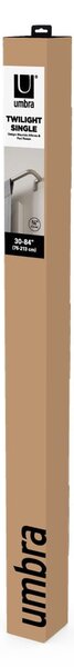 Stalowy regulowany karnisz 76 - 213 cm Twilight – Umbra