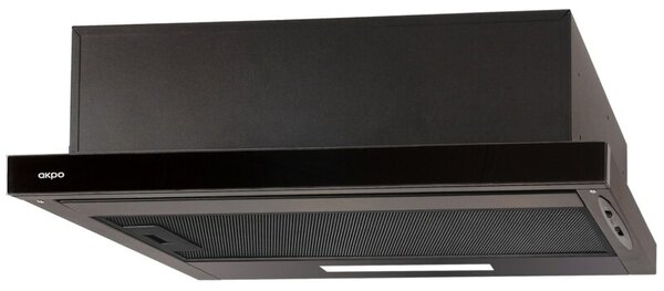Okap AKPO WK-7 Light Glass Eco 60 Czarny 70dB klasa B