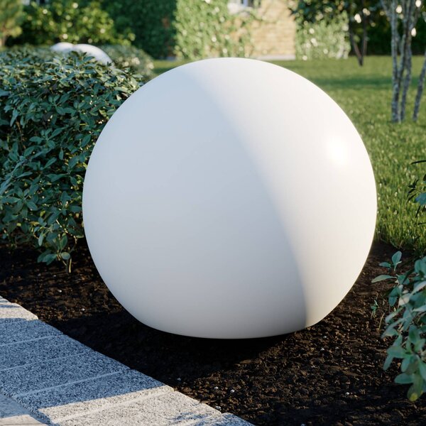 Lampa kulista Cumulus L, średnica 60 cm, biała, tworzywo sztuczne, IP44, E27 Nowodvorski Lighting, biały / opal, tworzywo sztuczne