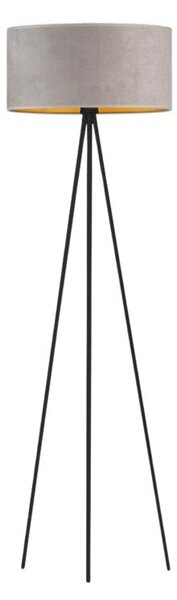 Lampa stojąca podłogowa trójnóg z abażurem walec 40cm JOLLY