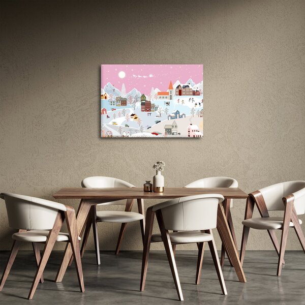 Obraz - Magiczna zima (70x50 cm)
