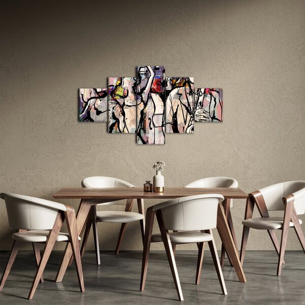 Obraz - Jazzowa noc (125x70 cm)