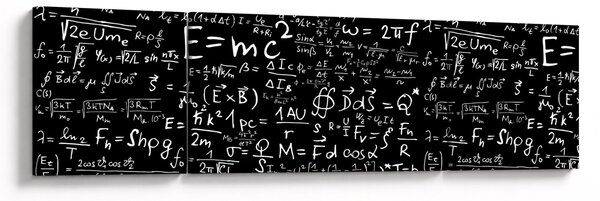 Obraz - Matematyka (170x50 cm)