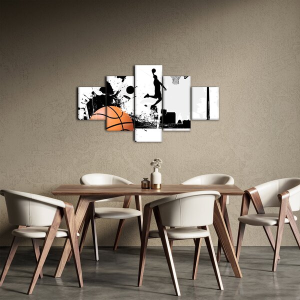 Obraz - Koszykarz (125x70 cm)