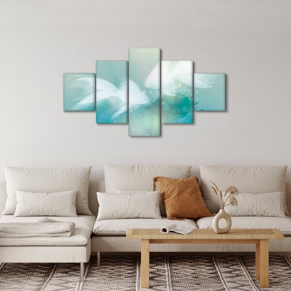 Obraz - Rybki (125x70 cm)